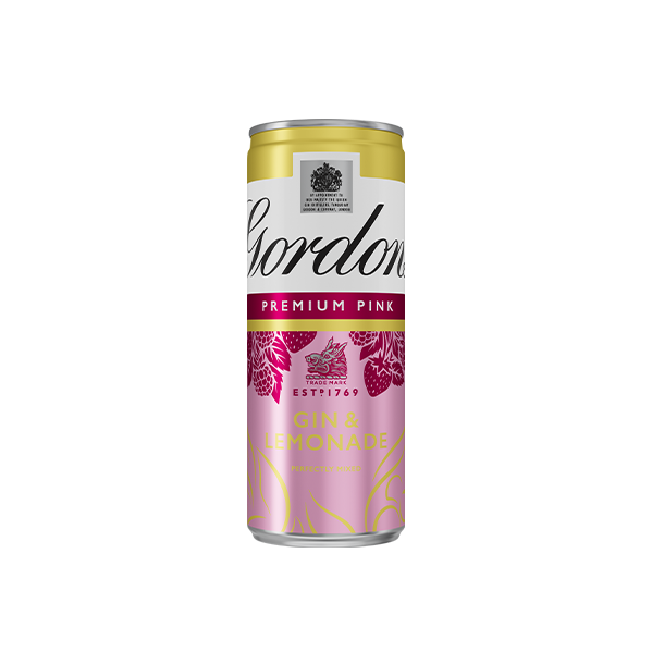 Gordon's Premium Pink Distilled Gin & Lemonade