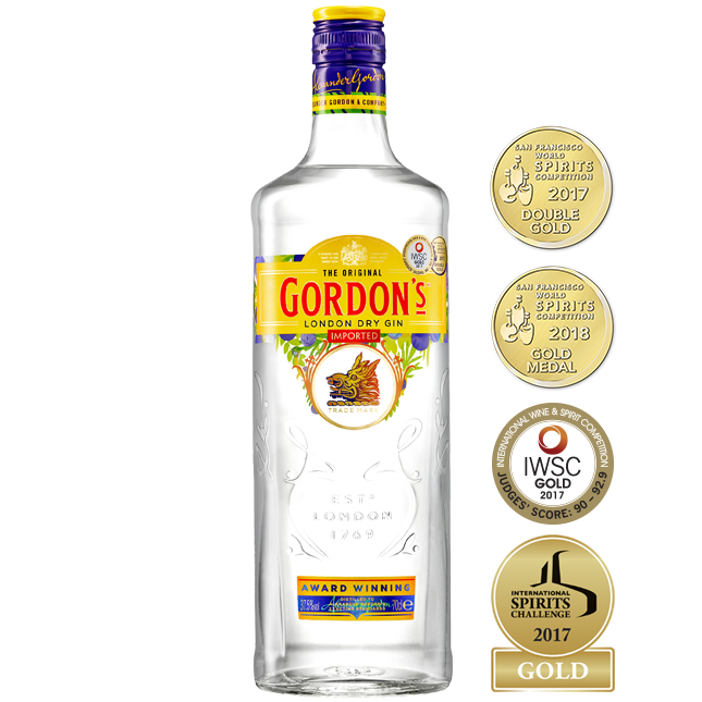 Gordon's London Dry Gin  Export